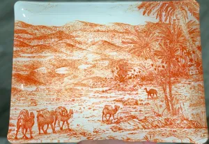Acrylic Tray Sahara Orange