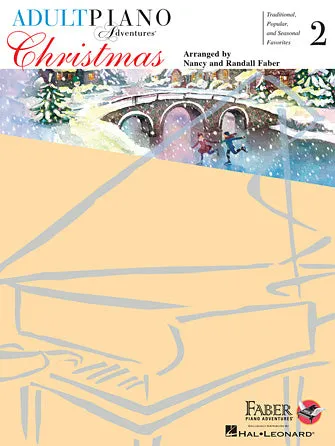 Adult Piano Adventures Christmas - Book 2 (Book/Online Audio)