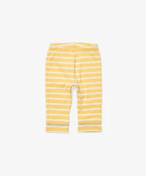 Andy Baby Legging, Yellow Stripe