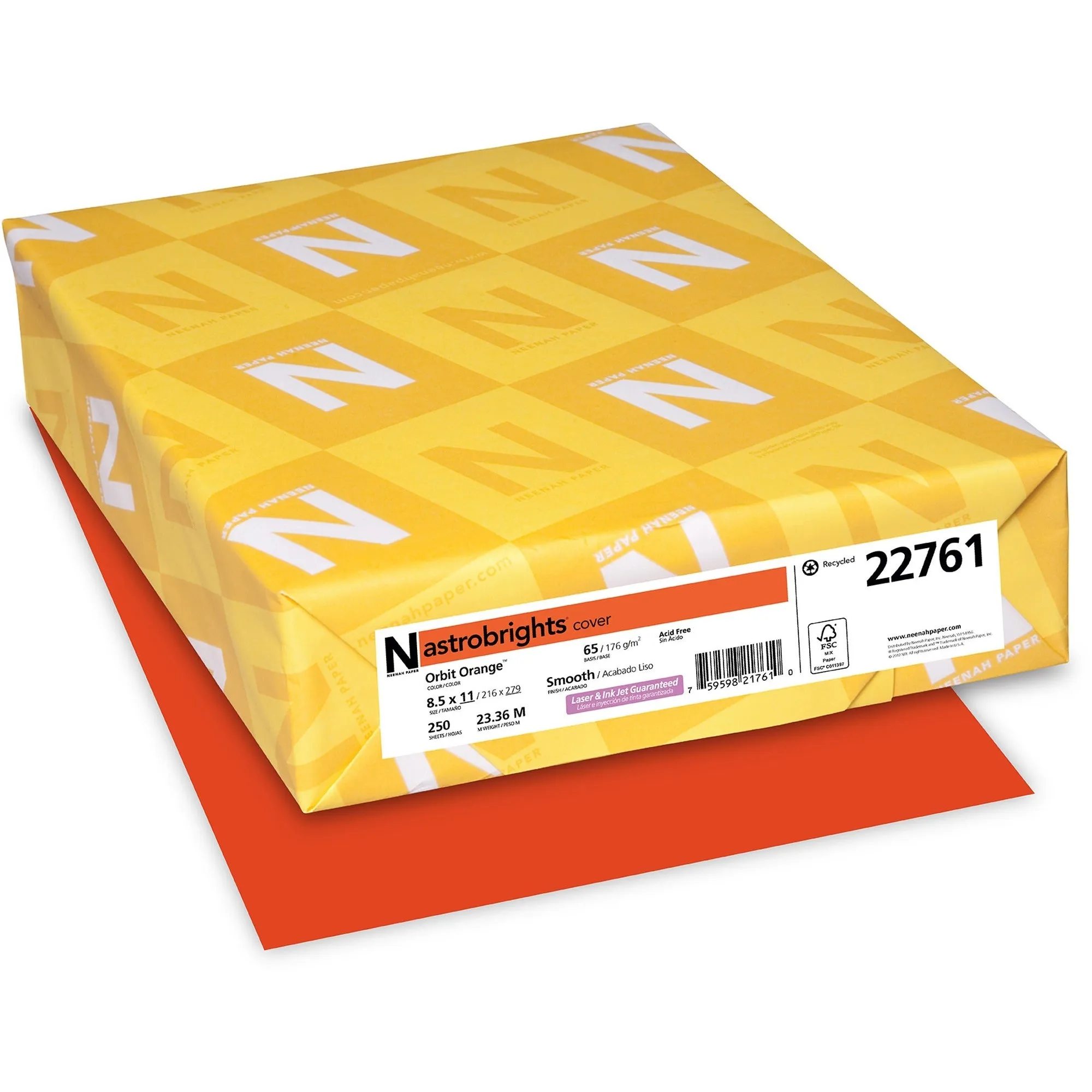 Astrobrights Inkjet, Laser Print Printable Multipurpose Card