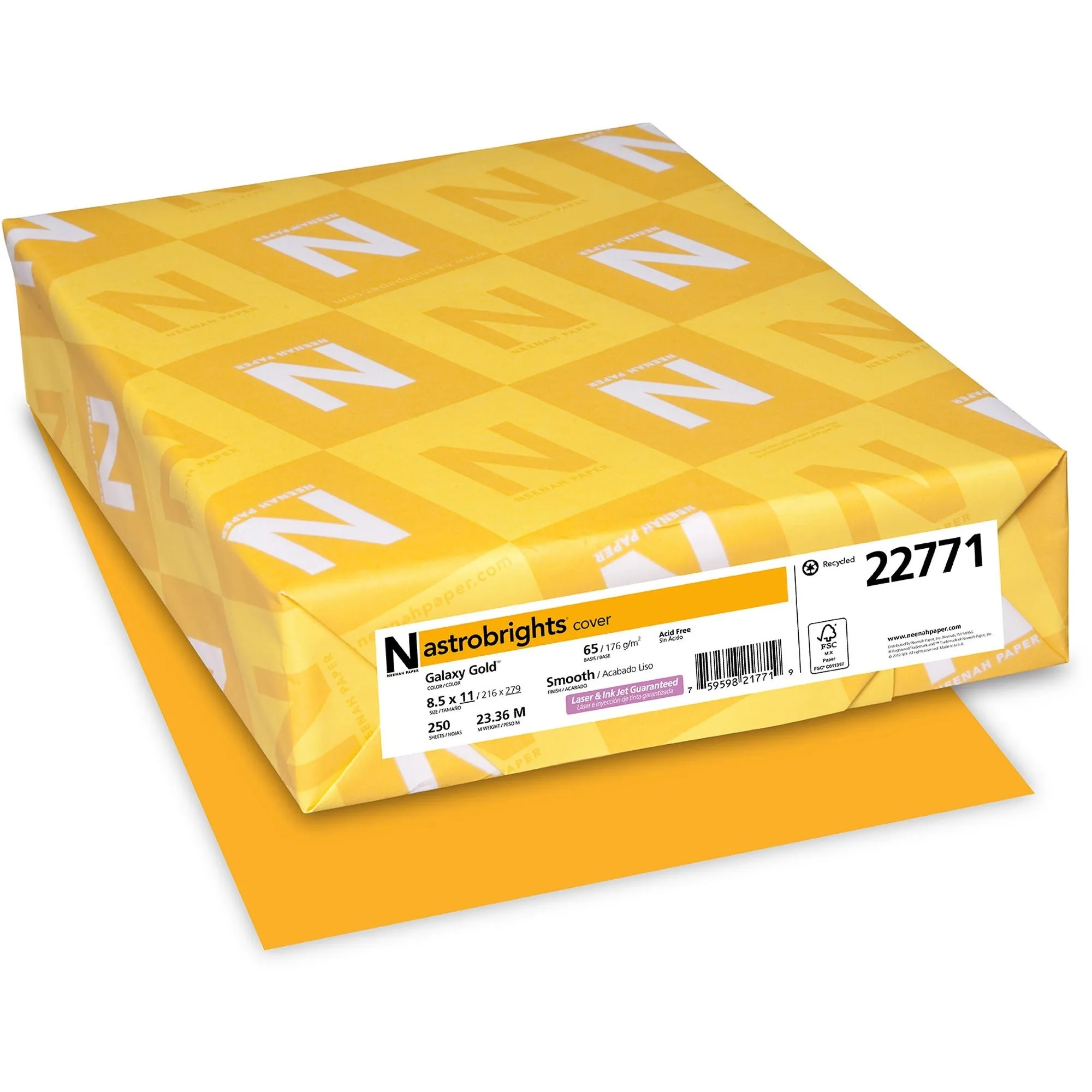 Astrobrights Inkjet, Laser Print Printable Multipurpose Card
