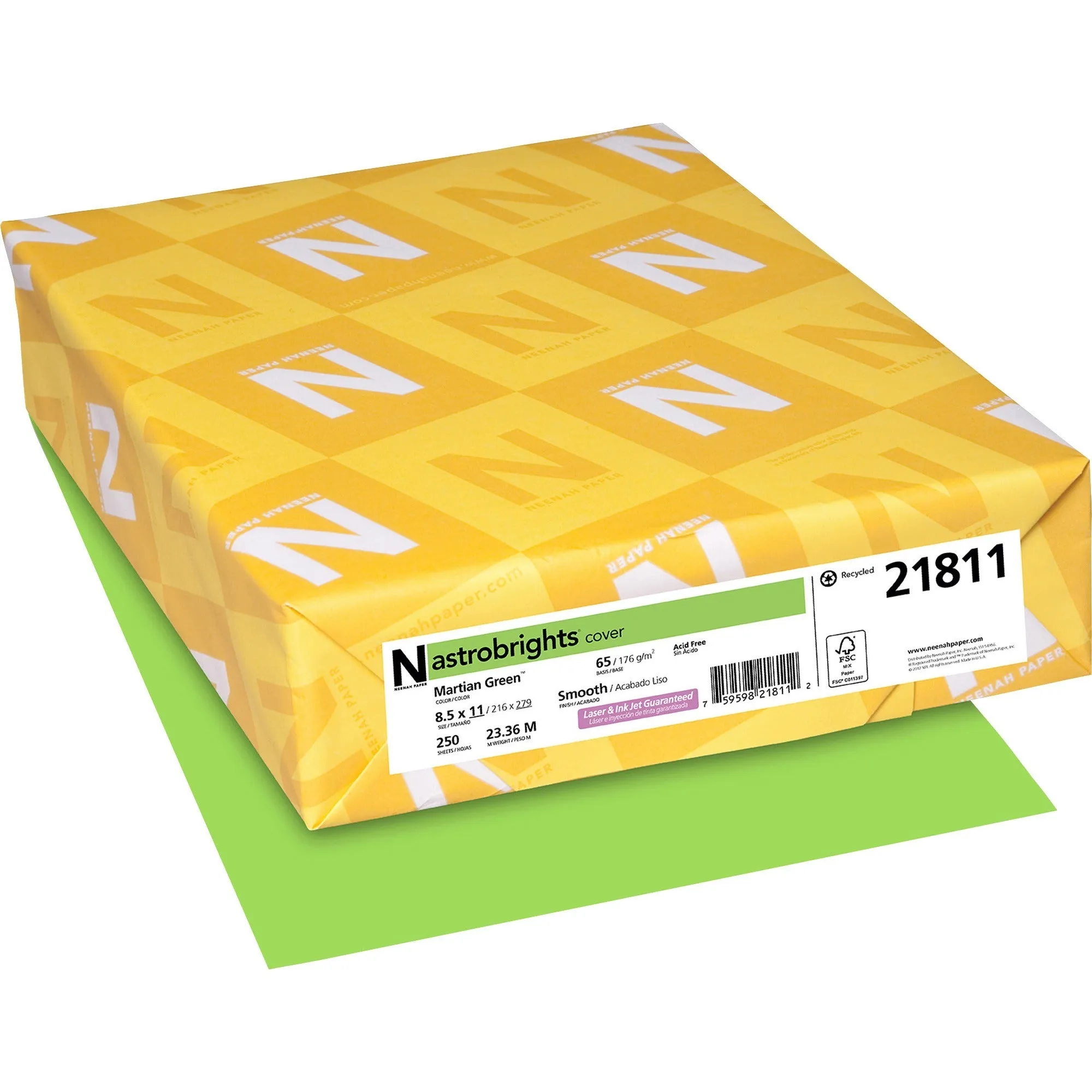 Astrobrights Laser, Inkjet Print Card Stock