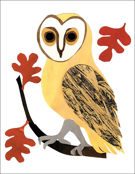 Barn Owl - Gold
