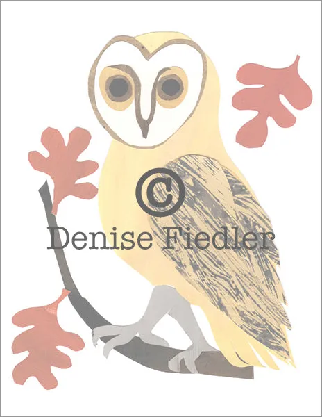 Barn Owl - Gold