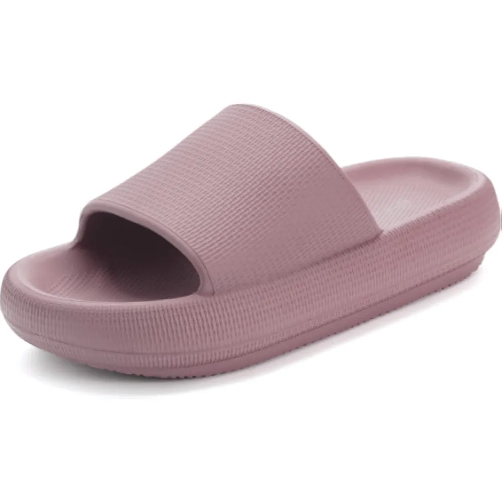 BRONAX Cloud Slippers for Women and Men | Pillow Slippers Bathroom Sandals | Extremely Comfy | Cushioned Thick Sole