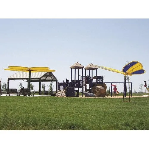 Butterfly Wings-Up Shade Structure