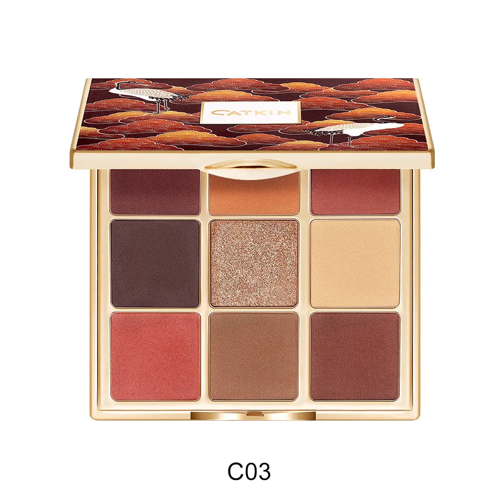 CATKIN Seasonal 9 Color Highly Pigmented Eyeshadow