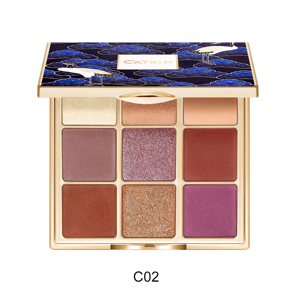 CATKIN Seasonal 9 Color Highly Pigmented Eyeshadow