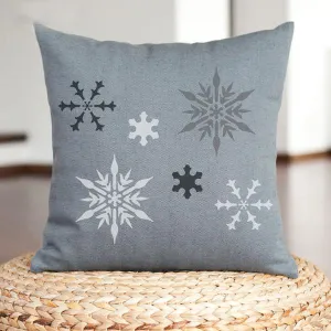 Christmas Snowflakes Stencil