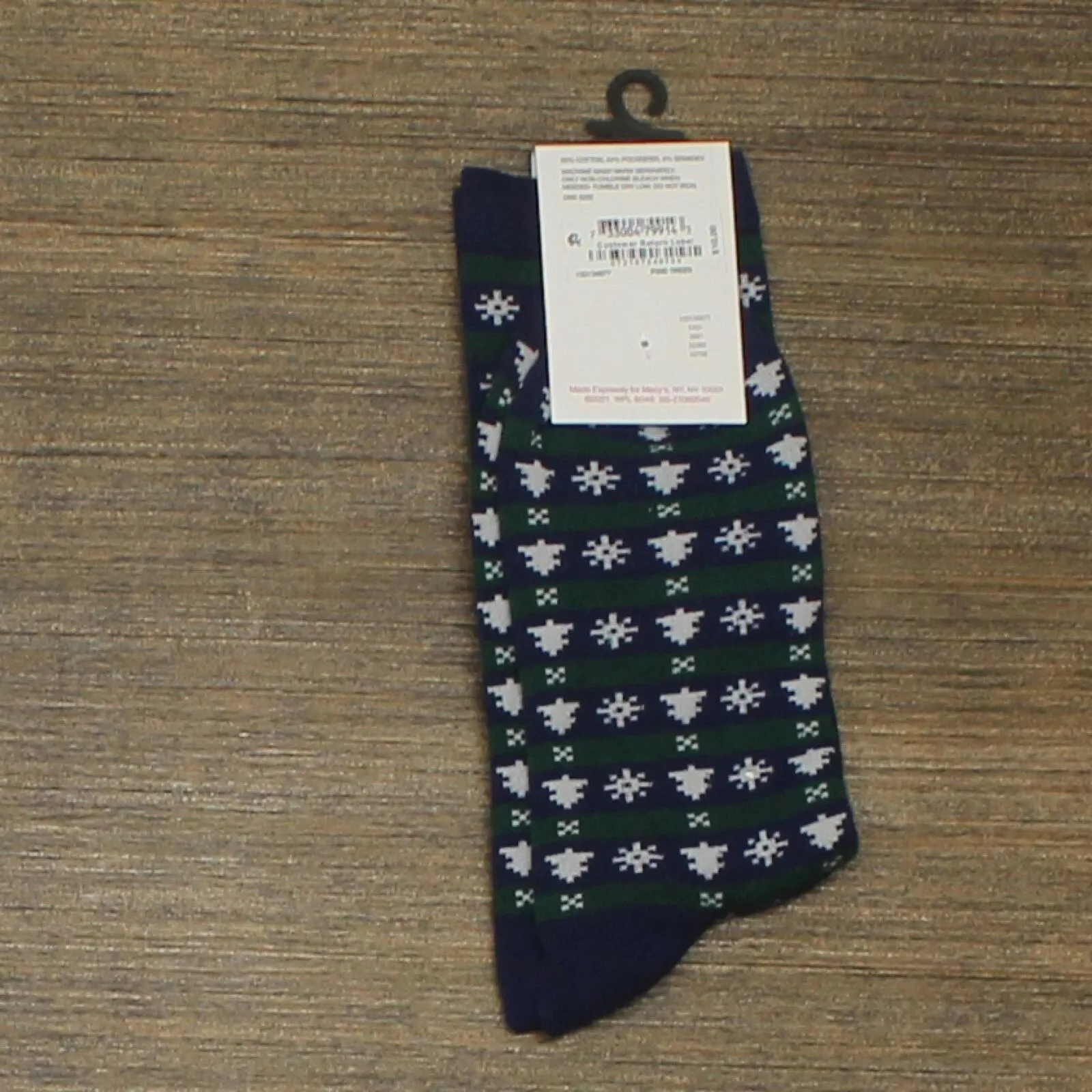 Club Room Mens Holiday Christmas Crew Socks