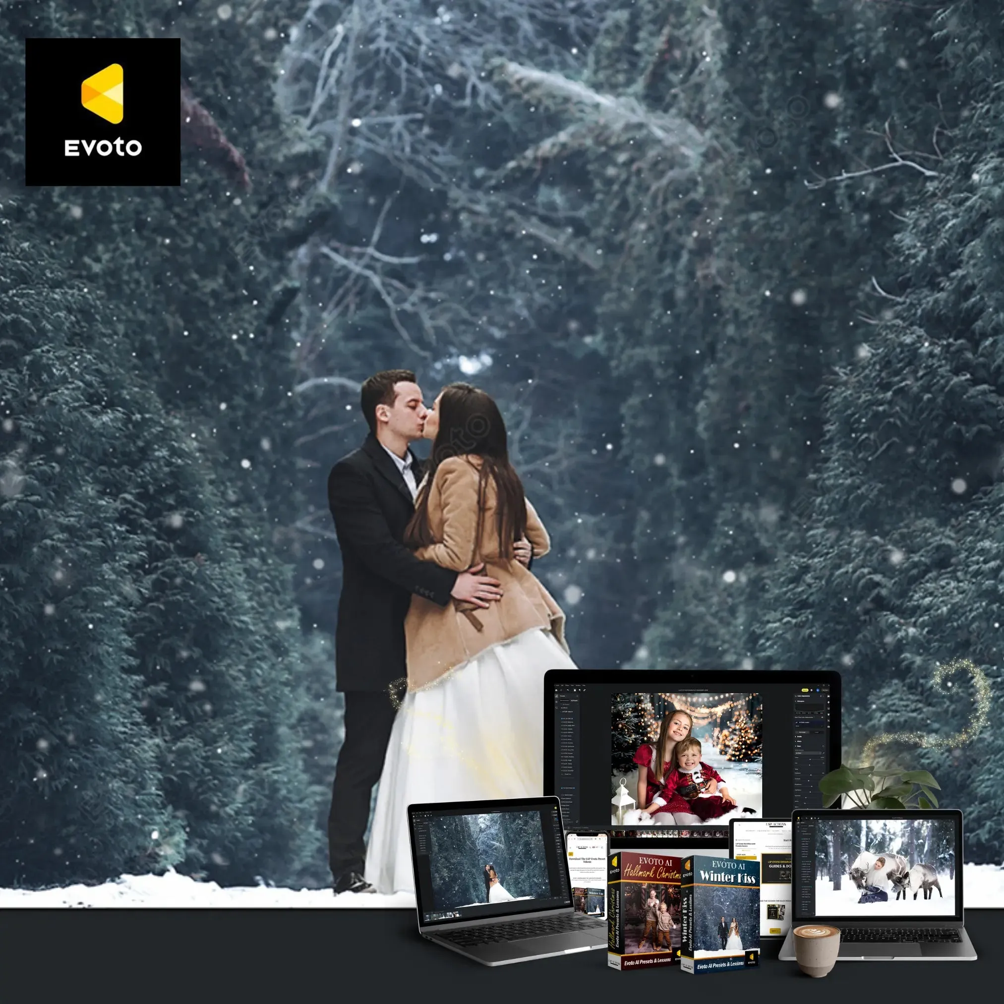 Evoto Winter & Hallmark Presets Pack & Bonuses