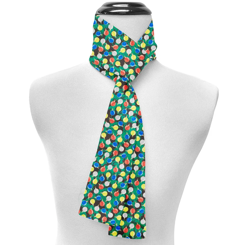 Festive Fir - Men's Silk Scarf