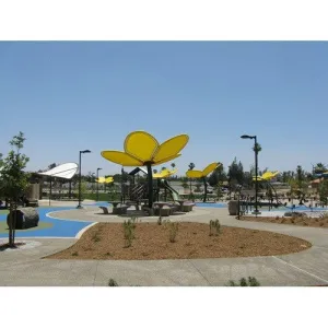 Flower Petals-Up Shade Structure