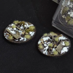 Gamers Grass - Winter Bases, Round 60mm (x2)
