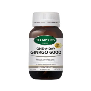 Ginkgo 6000 One-A-Day 60 capsules