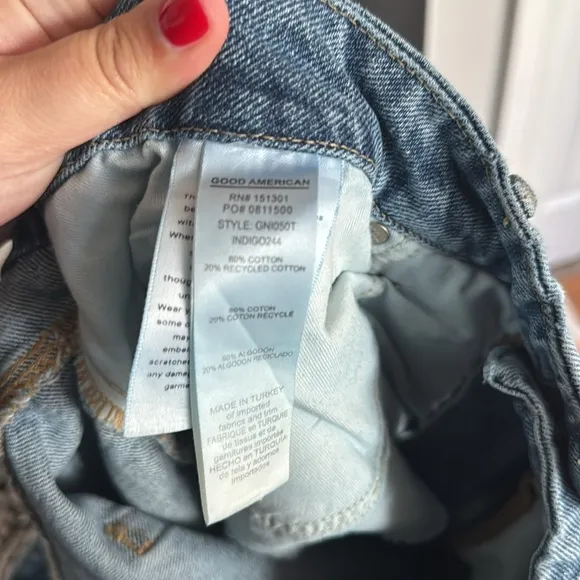 Good American Straight Jeans - size 20 NWOT