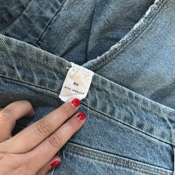 Good American Straight Jeans - size 20 NWOT
