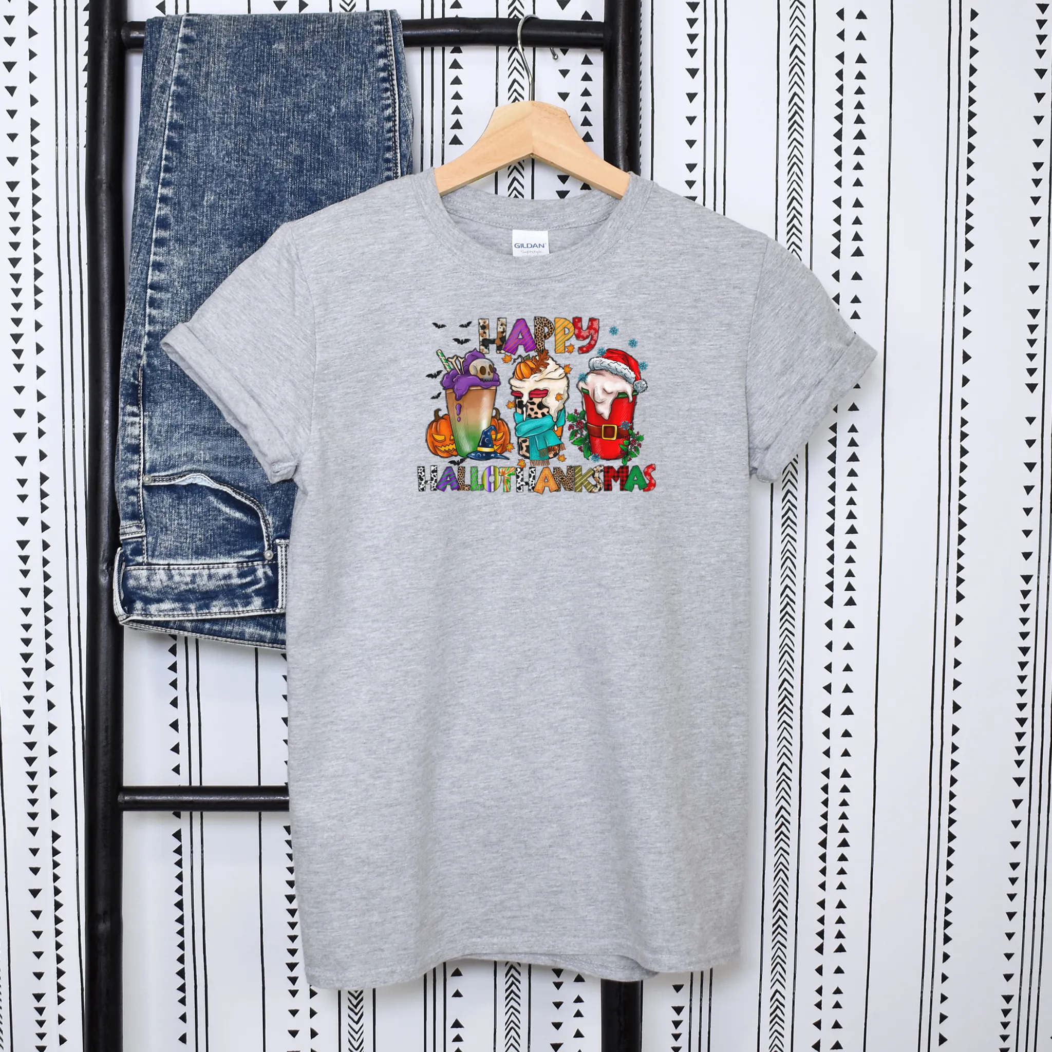 Happy Hallothanksmas T-Shirt