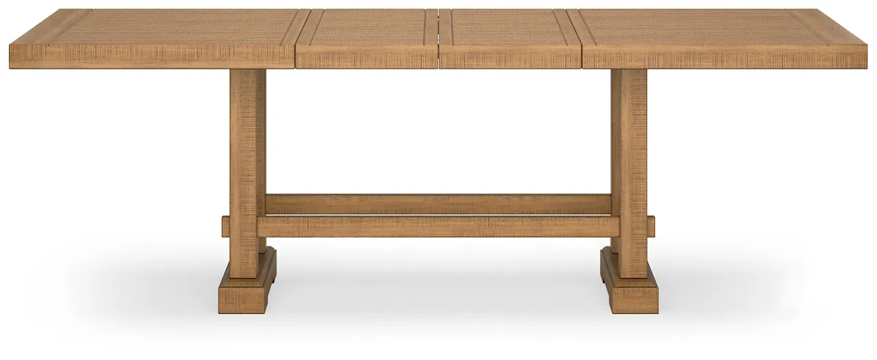 Havonplane Counter Height Dining Table and 2 Barstools and Bench