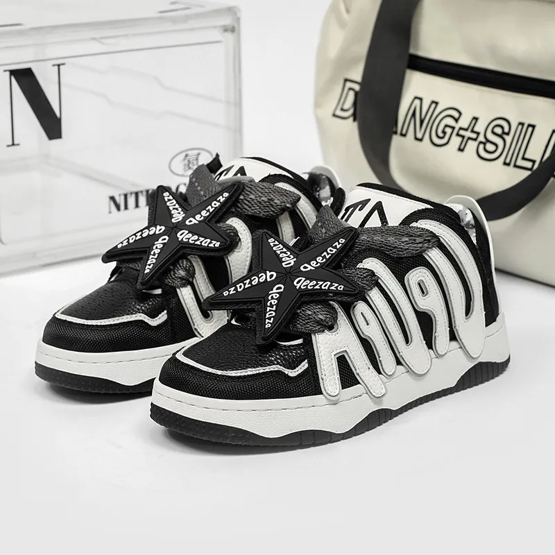 High Street Star Trend Patchwork Casual Shoes