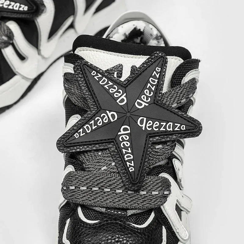 High Street Star Trend Patchwork Casual Shoes