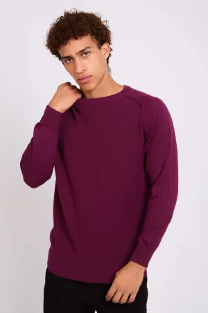 Men  Pullover Regular Fit  Red