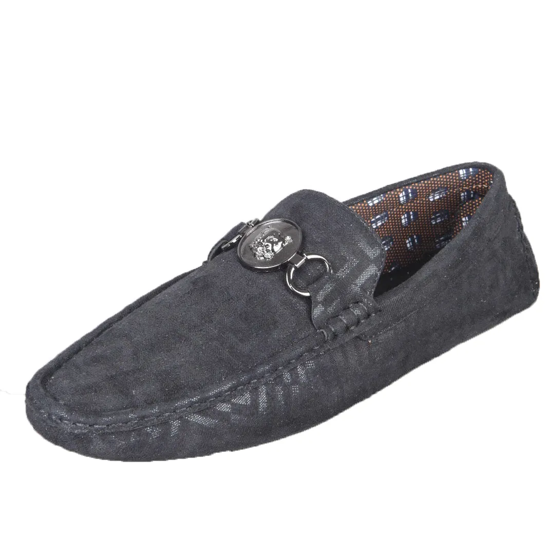 Men's Black Suede Platini Loafers