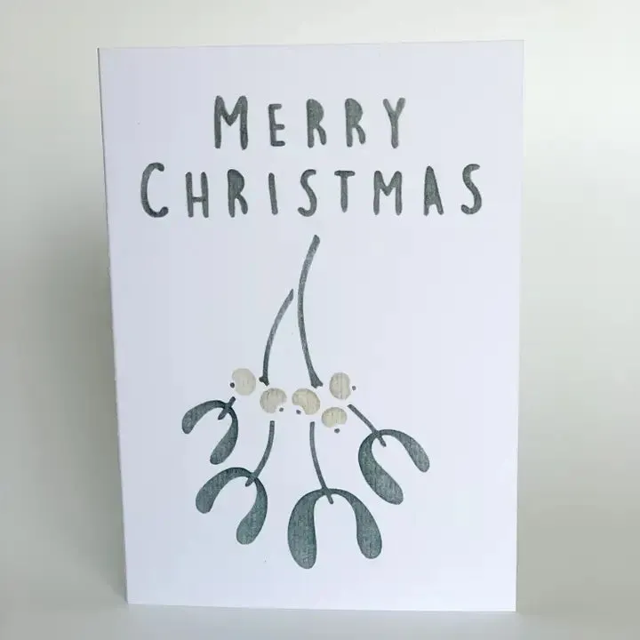 Mistletoe - Card, Tag & Wrap Stencil Set