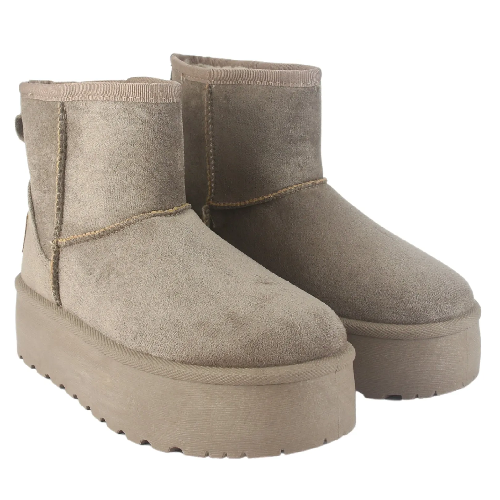 Pantufla Chalada Mujer Pinguih-2 Taupe Casual