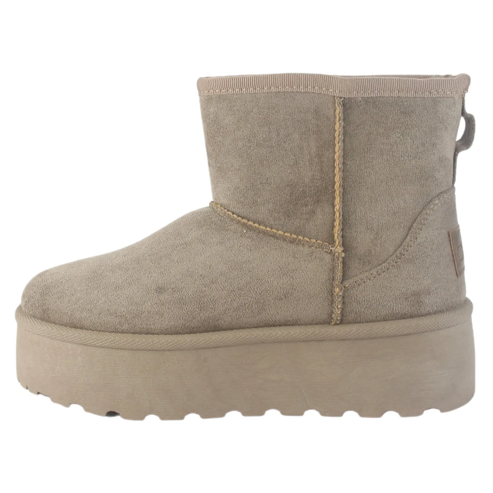 Pantufla Chalada Mujer Pinguih-2 Taupe Casual