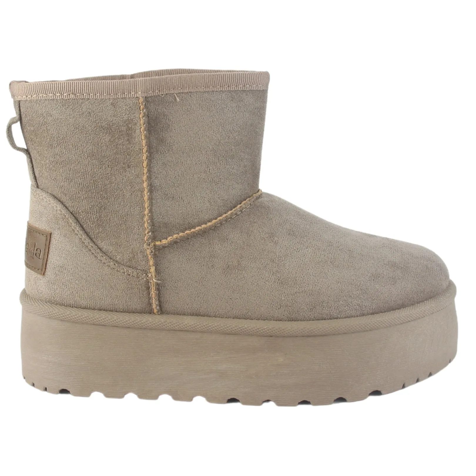 Pantufla Chalada Mujer Pinguih-2 Taupe Casual