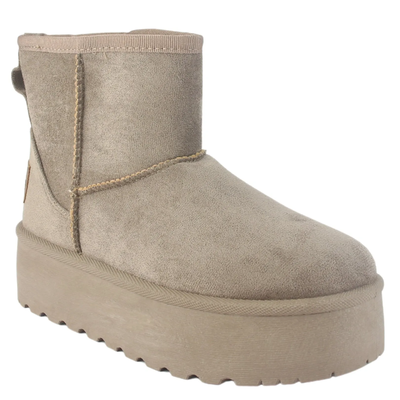 Pantufla Chalada Mujer Pinguih-2 Taupe Casual