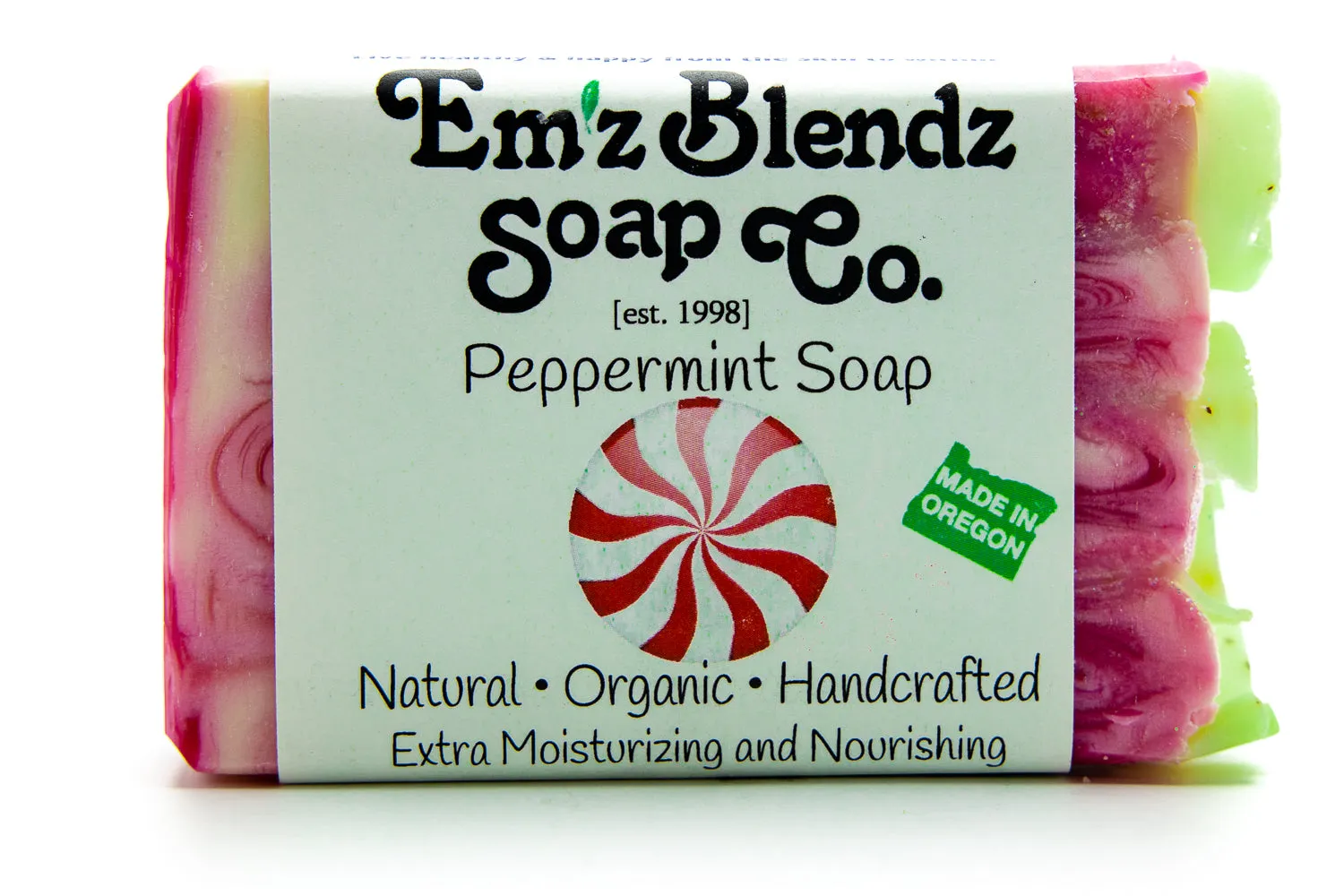 Peppermint Jingle Soap Bar | Energizing and Refreshing Bathing Bar