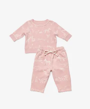 Play Day Baby Bundle, Rose Animal Parade