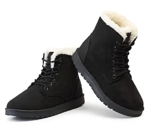 Plush Winter high-top Snow Boots