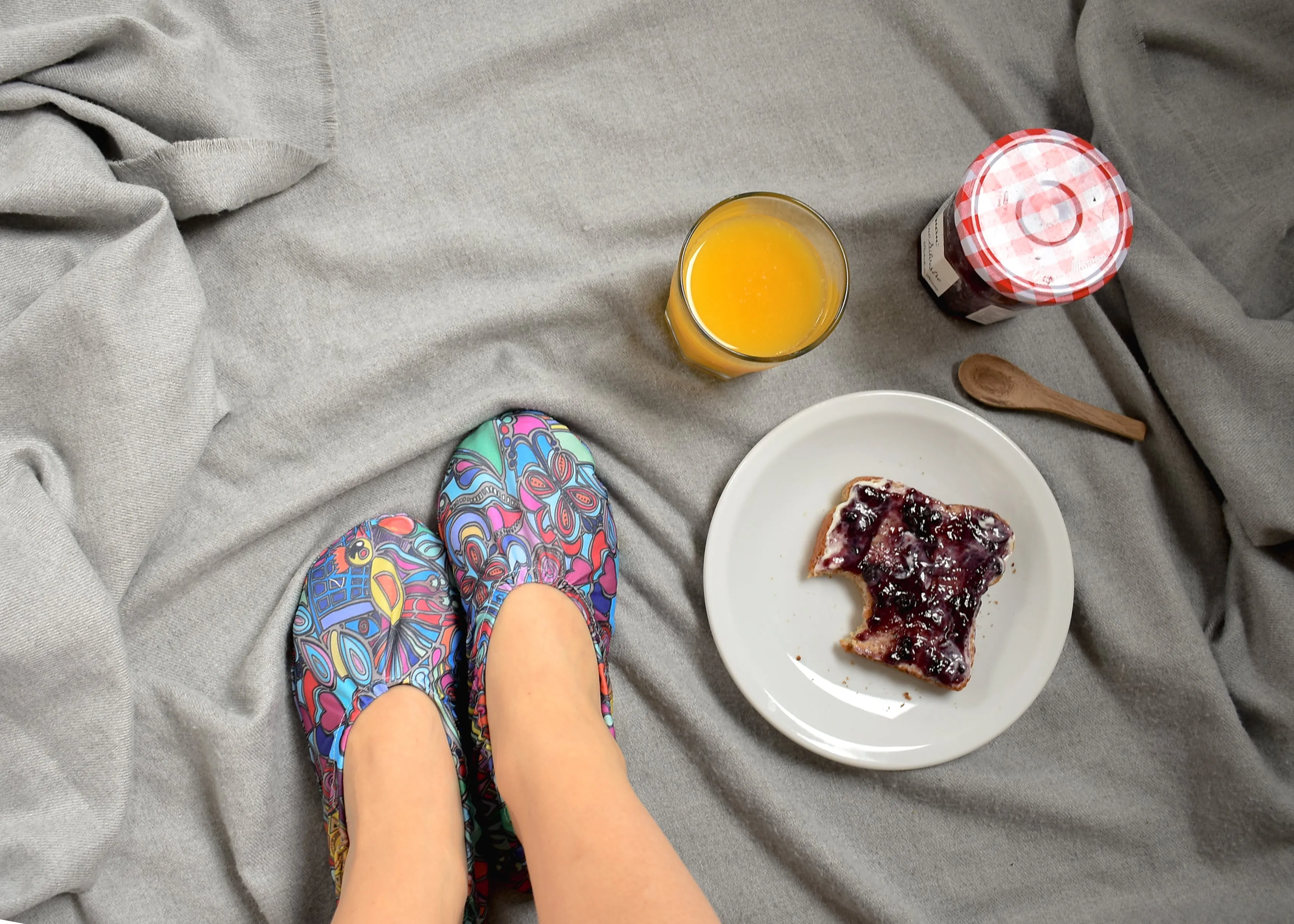 SLIPPERS BALLERINA POCKET