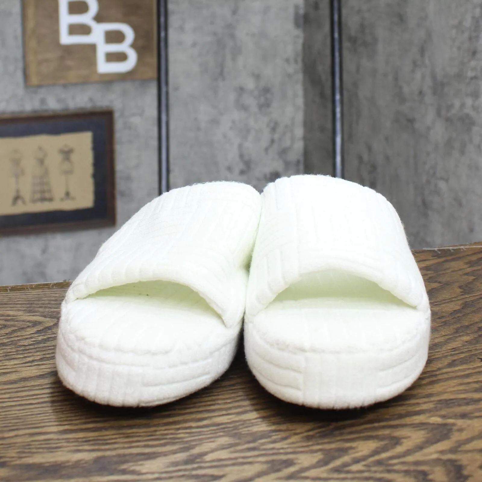 Stars Above Womens Sammy Platform Slide Slippers 89467741 Ivory XL