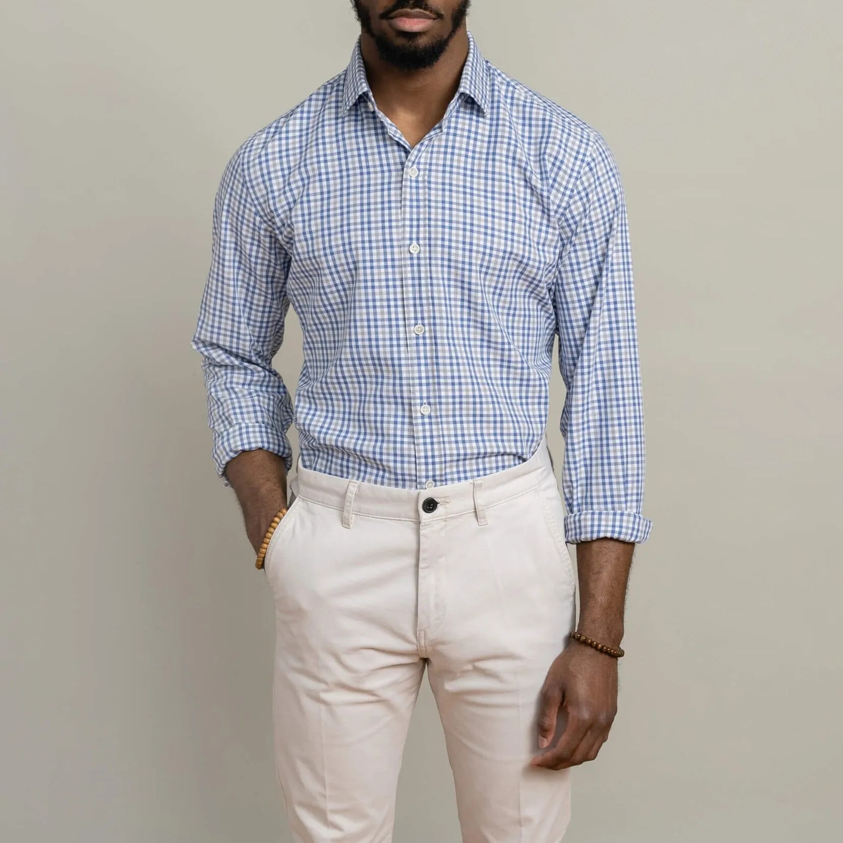 The Blue Ginby Twill Dress Shirt