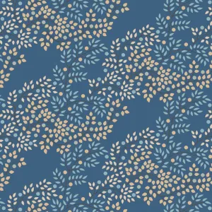 Tilda Creating Memories Fabric | Berrytangle | Prussian