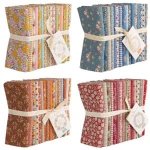 Tilda Creating Memories Fabric | Fat Quarter Pack | All Four Seasons (4 x 16)