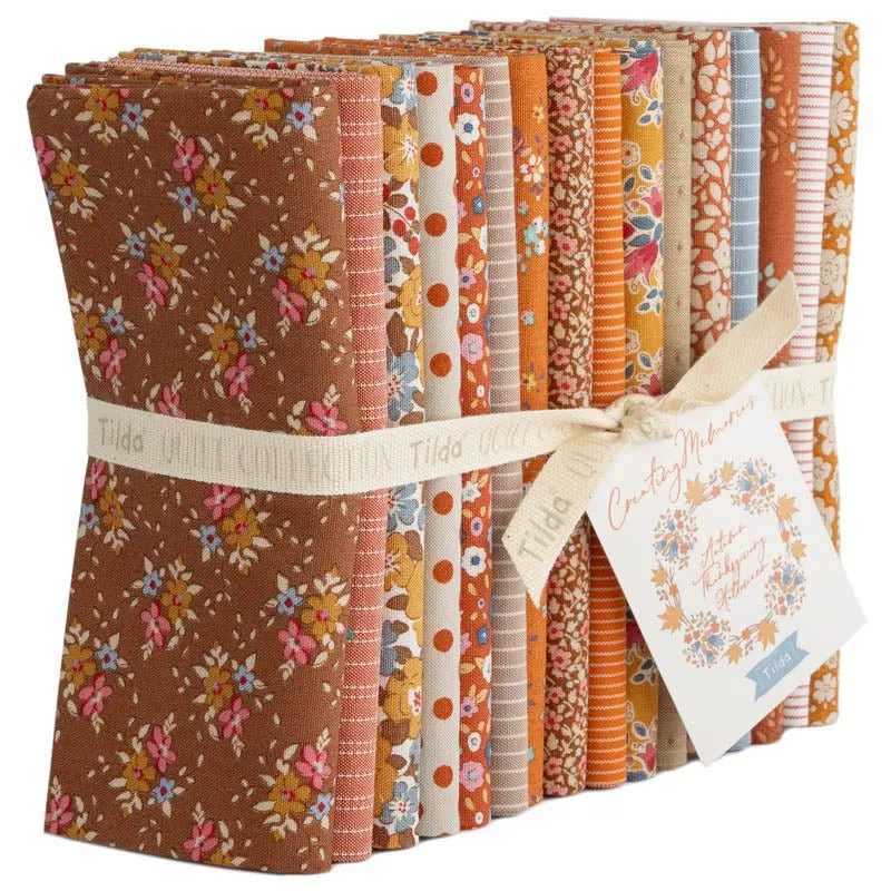 Tilda Creating Memories Fabric | Fat Quarter Pack | All Four Seasons (4 x 16)