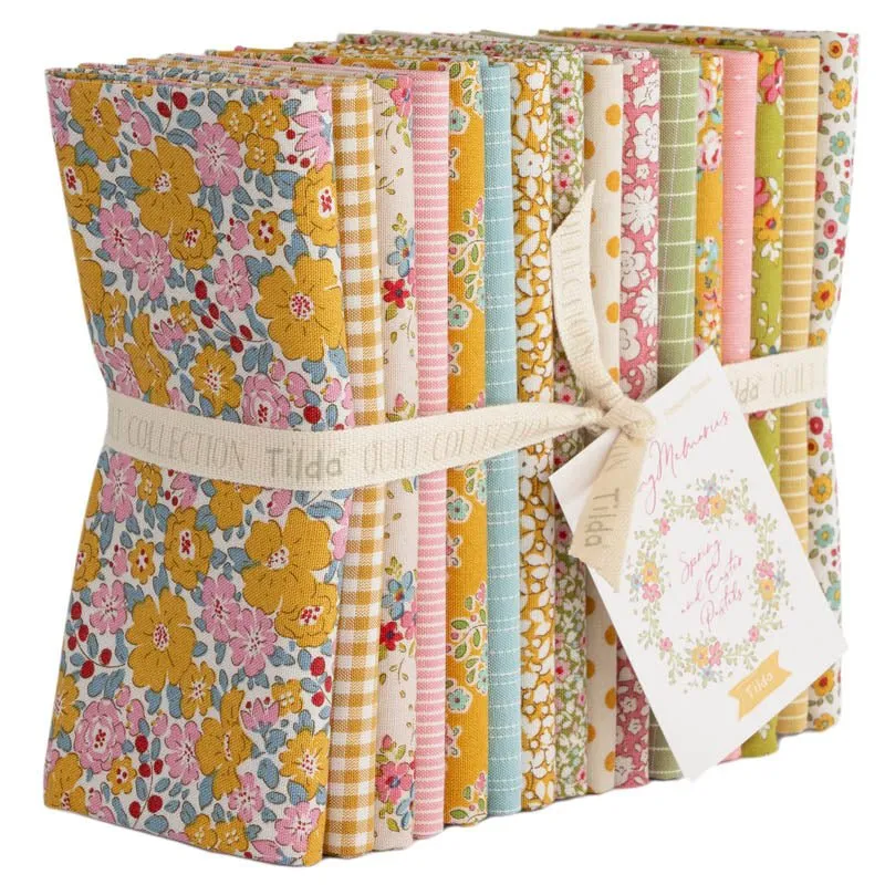 Tilda Creating Memories Fabric | Fat Quarter Pack | All Four Seasons (4 x 16)
