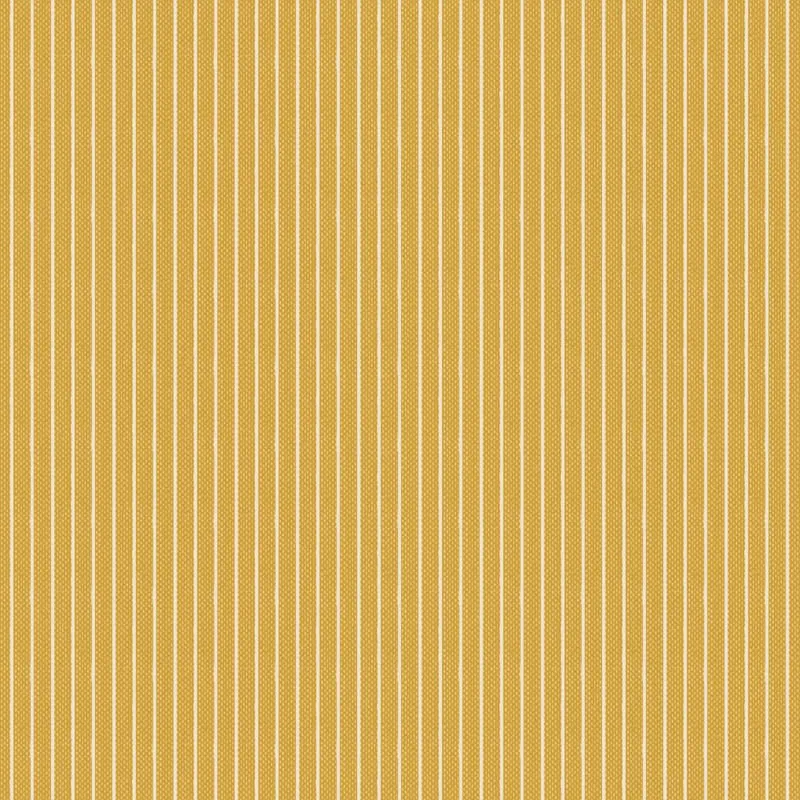 Tilda Creating Memories Fabric | Woven Stripe | Yellow