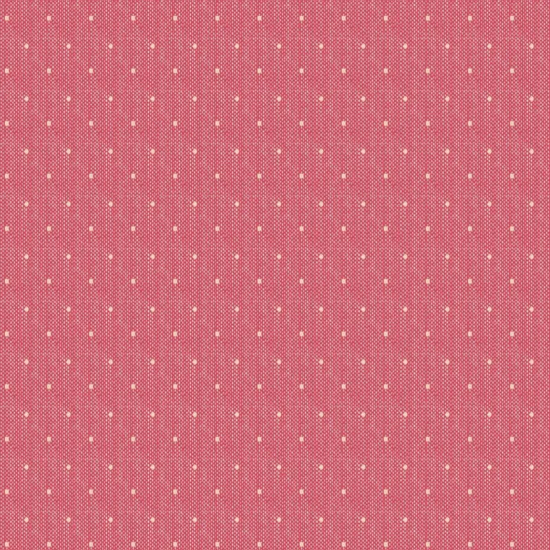 Tilda Creating Memories Fabric | Woven Tinydot | Red