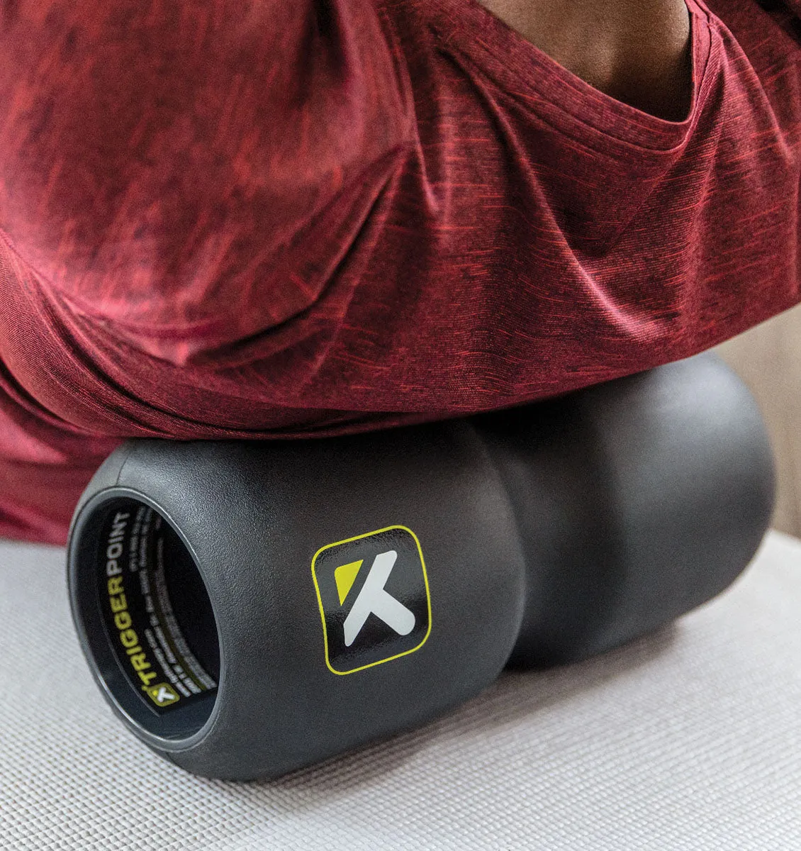 TriggerPoint CHANNEL Foam Roller - 13" - Black