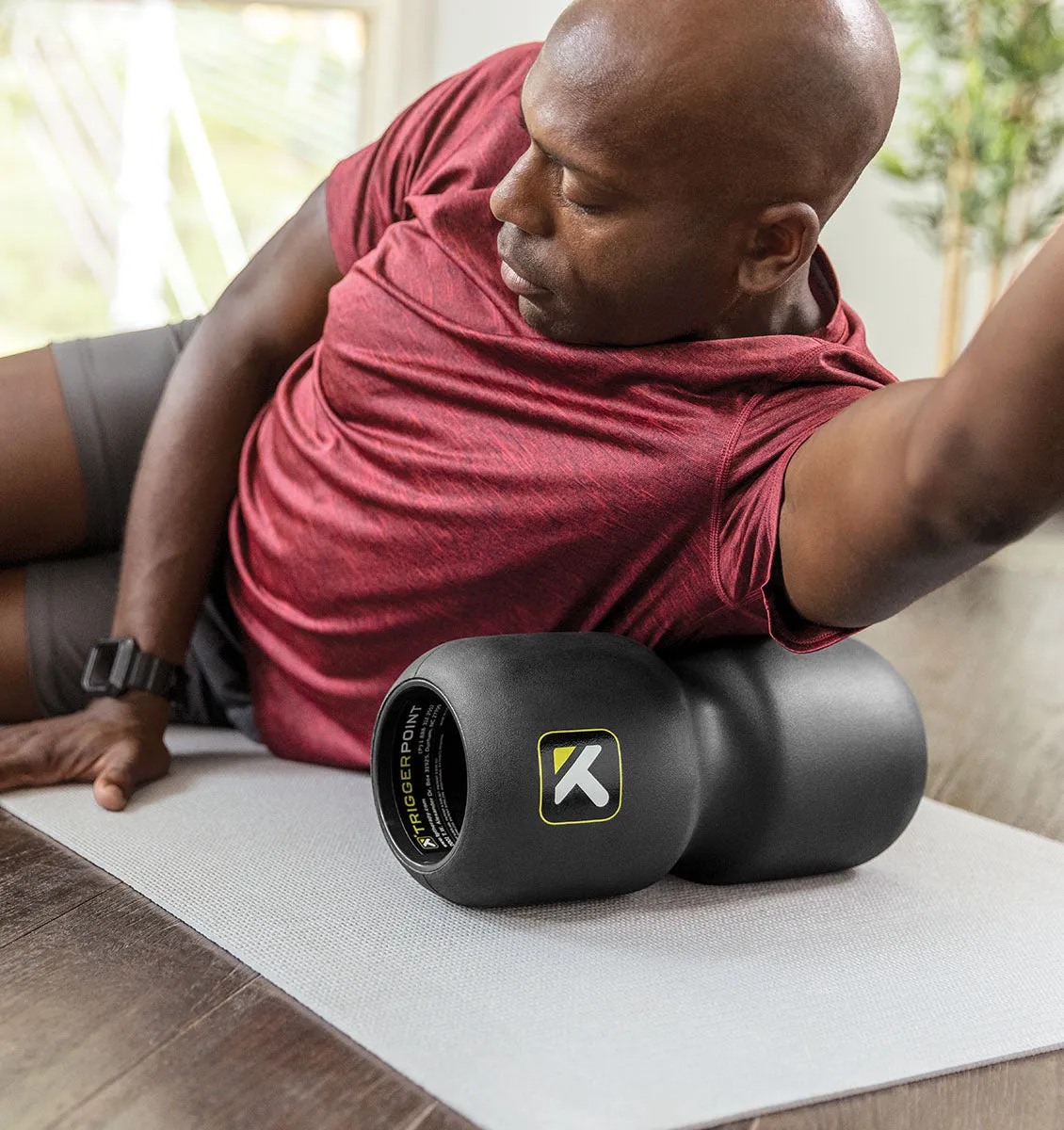 TriggerPoint CHANNEL Foam Roller - 13" - Black
