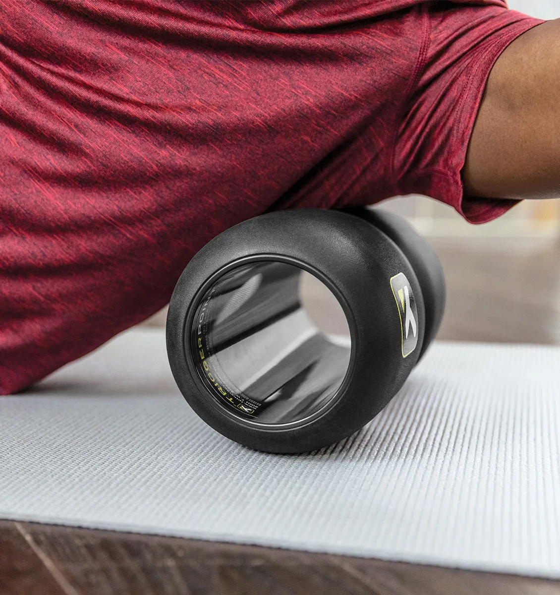 TriggerPoint CHANNEL Foam Roller - 13" - Black