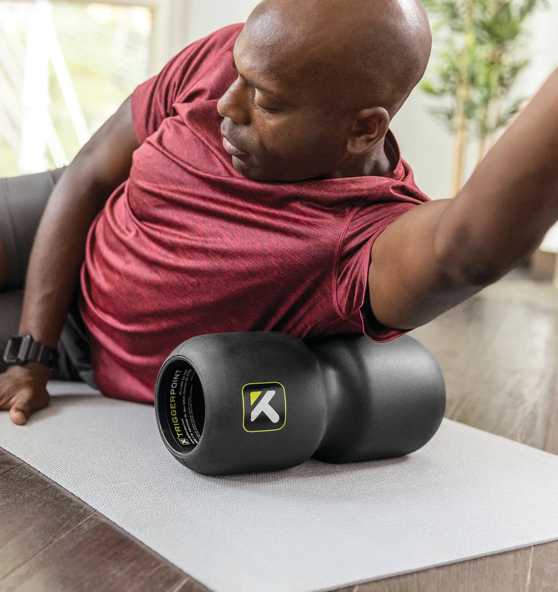 TriggerPoint CHANNEL Foam Roller - 13" - Black