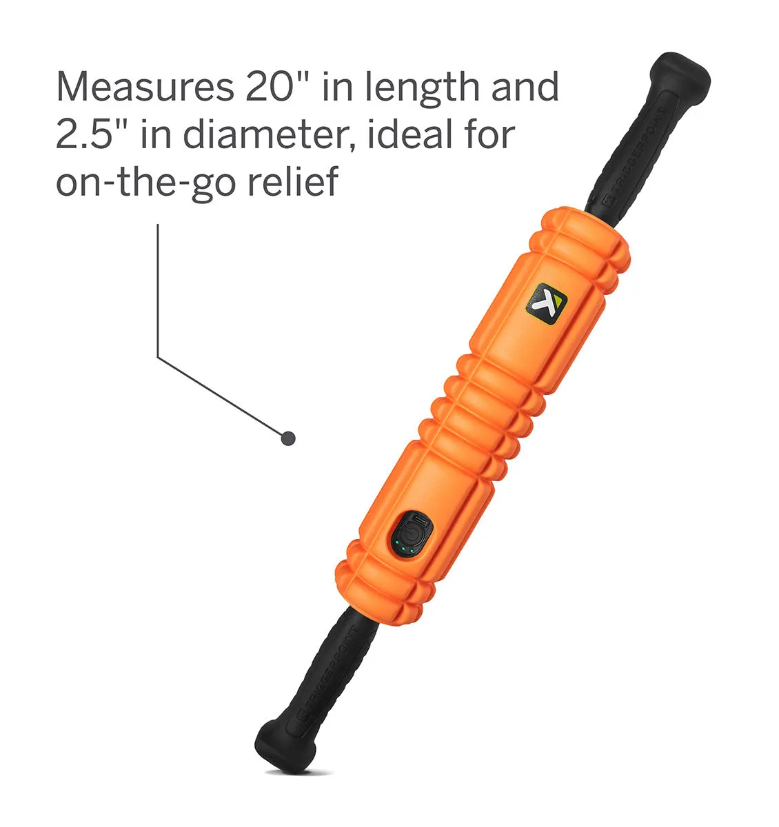 TriggerPoint STK VIBE Vibrating Massage Stick - 20" - Orange