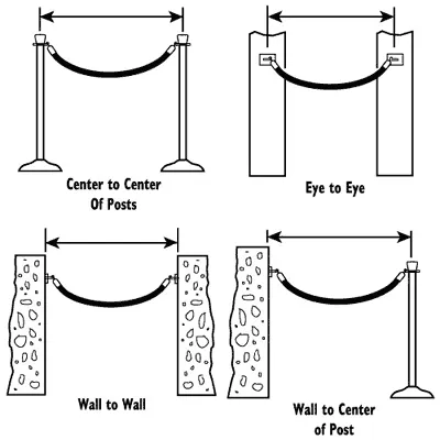 Velvet Rope with Rope Ends Attached (Made of Velour)